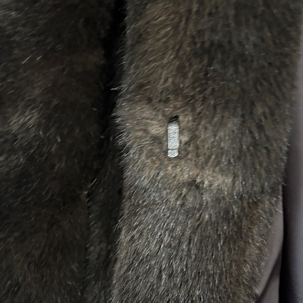 Olympia made is USA Classic Long Faux Fur Coat - Black - Picture 2 of 7